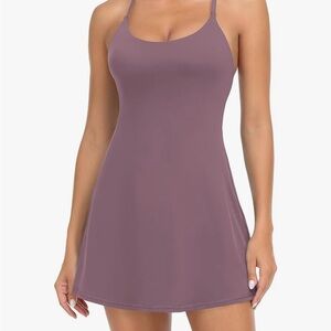 Athletic Tennis Dress with Shorts